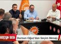 Oğuz, Lefkoşa Örgüt Başkanlarıyla Seçim Sürecini Masaya Yatırdı