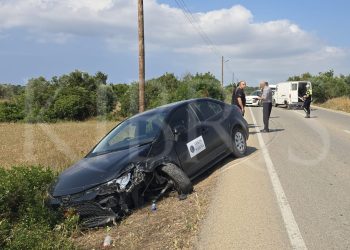 İskele-Karpaz Anayolu’nda Kaza: Yaralanan Olmadı
