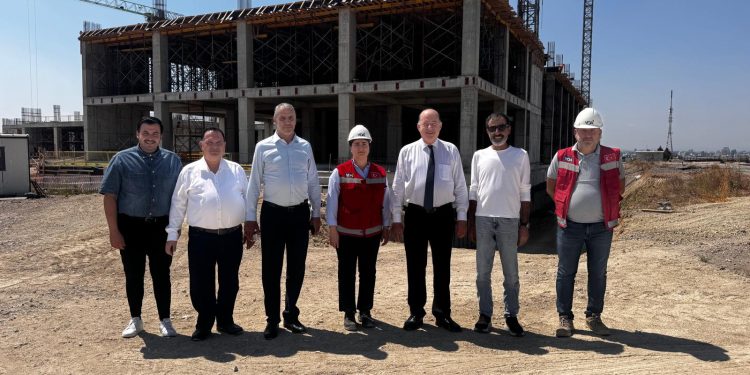 Dinçyürek: Yeni Lefkoşa ve Karpaz Hastanesi yapımı hızla devam ediyor