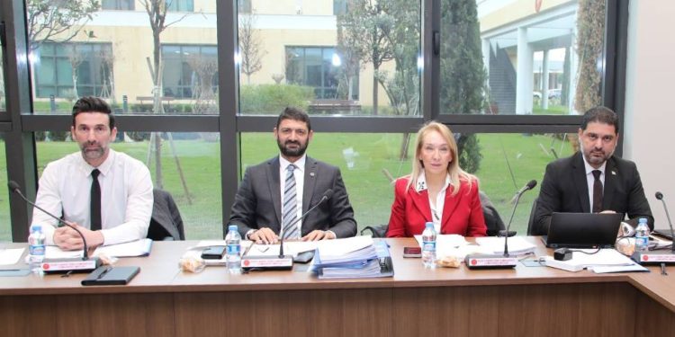 İdari, Kamu ve Sağlık İşleri Komitesi gündemindeki yasa tasarısını görüştü