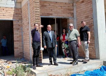 Ataoğlu’ndan Atatürk Mesleki Eğitim Merkezi’nin inşaatına ziyaret
