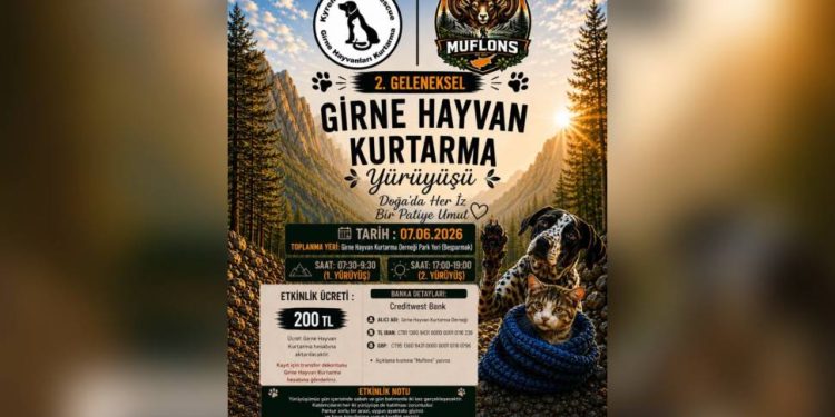 2. Geleneksel Hayvan Kurtarma Yürüyüşü düzenleniyor