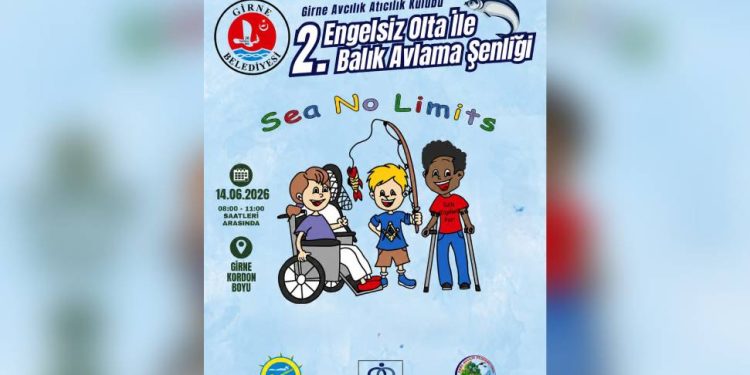 Girne’de pazar günü “2. Engelsiz Olta ile Balık Avlama Şenliği” düzenlenecek