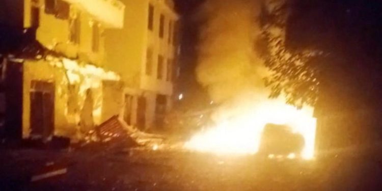 Çin’de patlama: 7 ölü, 17 yaralı