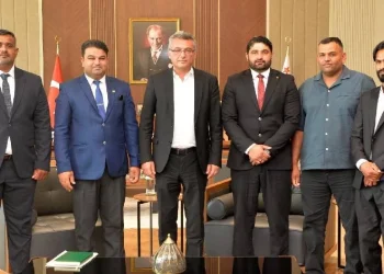 Pakistan Kültür ve Dayanışma Derneği, sorunlarını Cumhurbaşkanı Erhürman’a aktardı