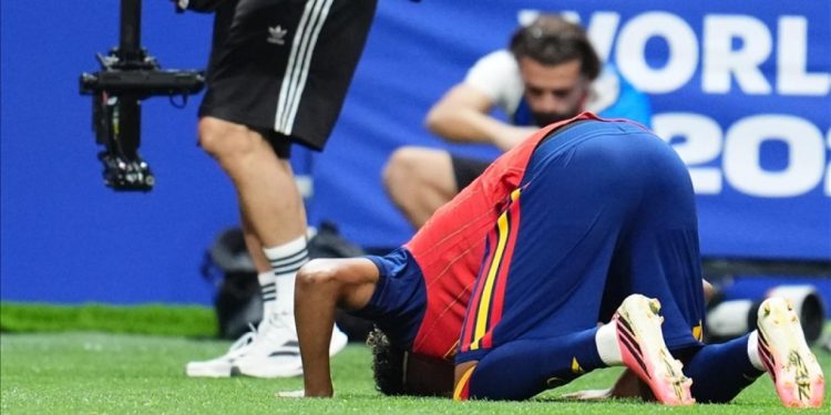 Lamine Yamal, “secdeli” gol sevinci sonrası sosyal medyada hedef oldu