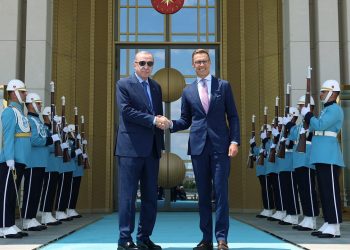 Cumhurbaşkanı Erdoğan, Finlandiya Cumhurbaşkanı Stubb ile bir araya geldi