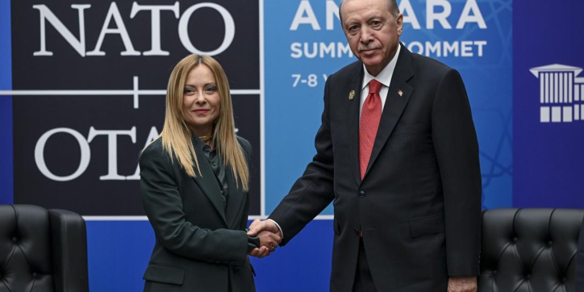 İtalya Başbakanı Meloni’den Cumhurbaşkanı Erdoğan’a teşekkür