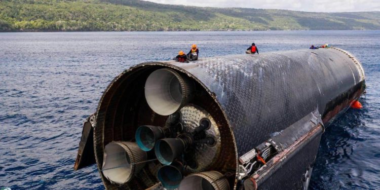 SpaceX, Starship’i bir ay sonra okyanustan çıkardı