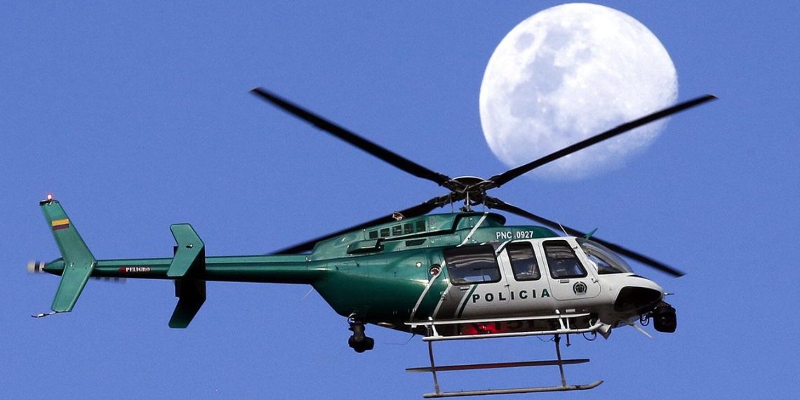 Kolombiya’da askeri helikopterin düşmesi sonucu 19 kişi yaralandı
